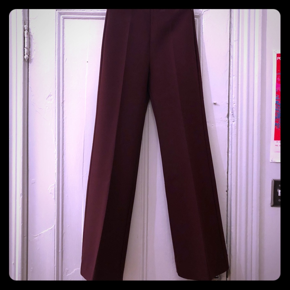 Clover Canyon Burgundy Slacks